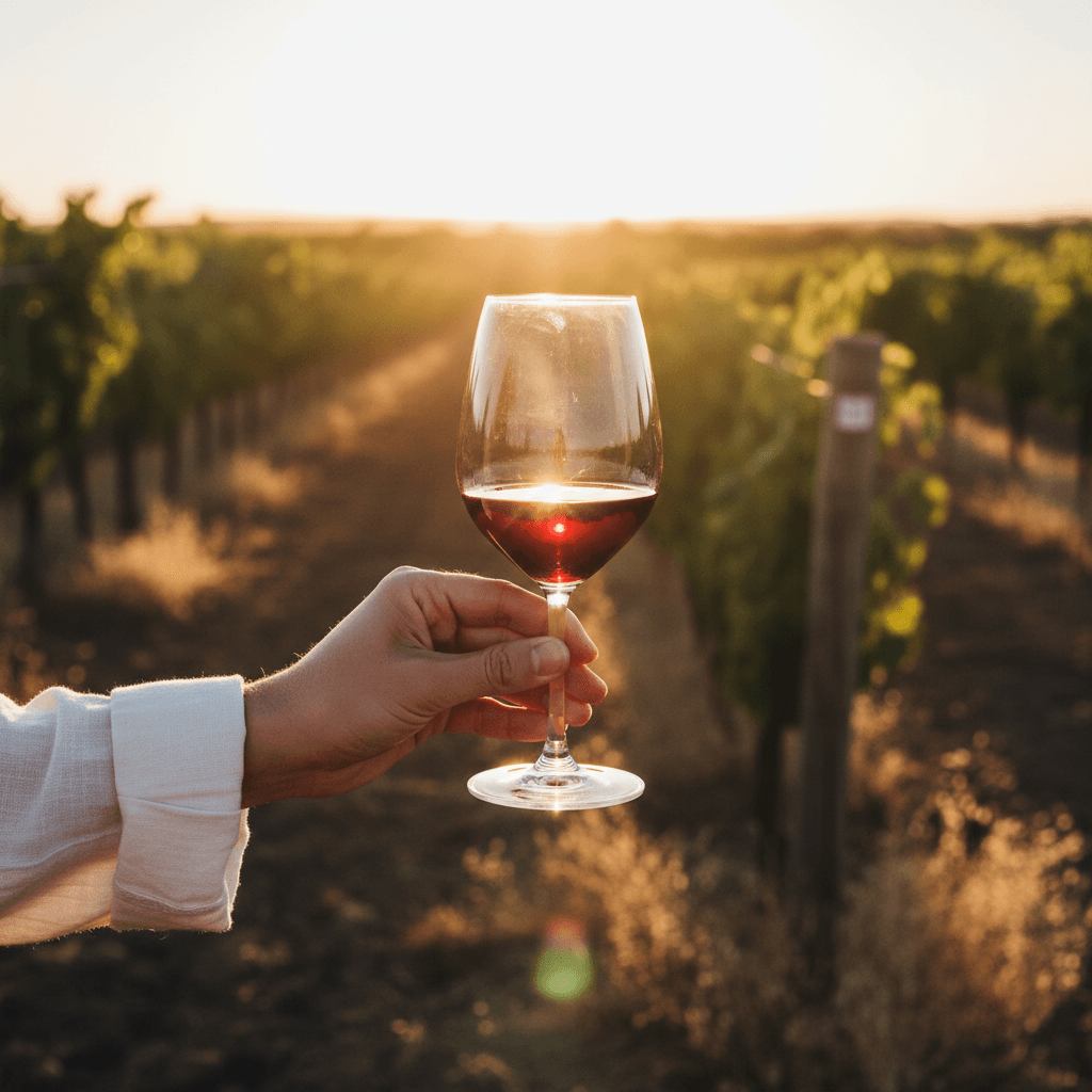 Wine being poured at a private tasting